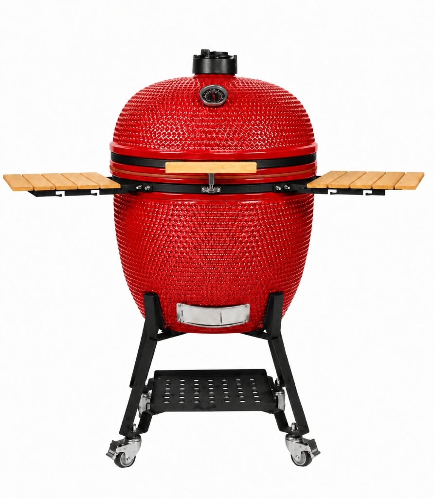 Unieke Kamado Barbeque 21 Inch, Tuin en Terras, Houtskoolbarbecues, Ophalen of Verzenden, Nieuw, Met accessoires