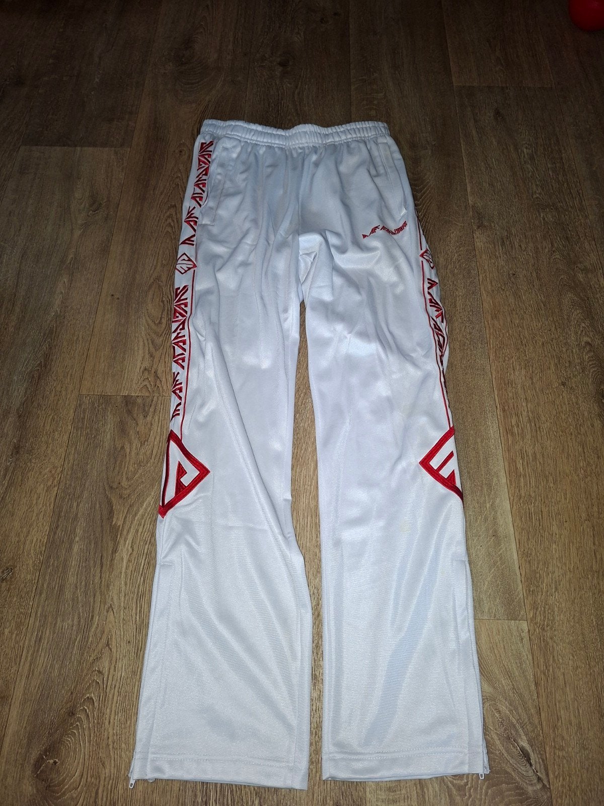 trainings broek van marc acardipane, Wit, Ophalen of Verzenden, Hardlopen of Fietsen, Gedragen