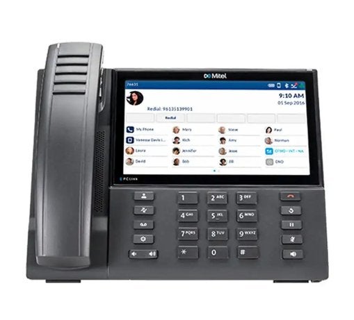 Mitel 6940w IP telefoon - WiFi, 7" touch, draadloze handset, Ophalen of Verzenden, Zo goed als nieuw, 1 handset