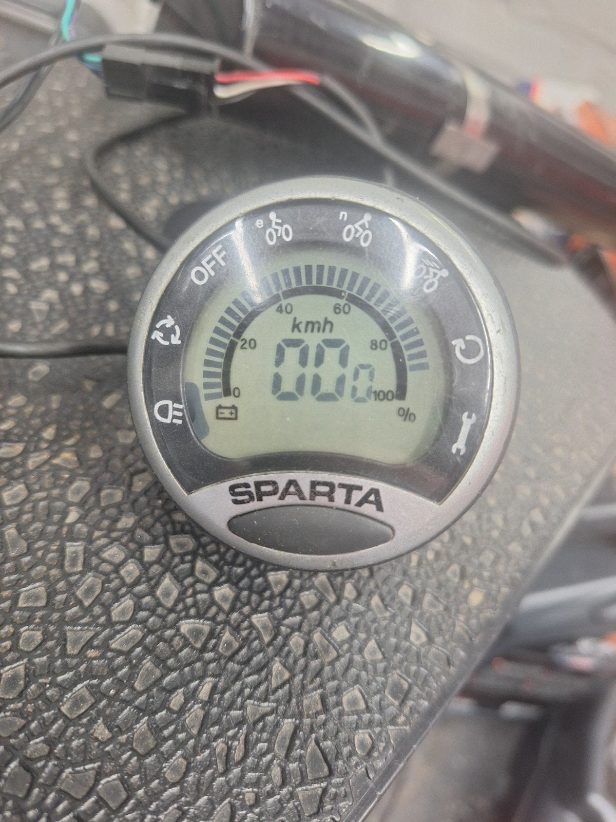 Gebruikt Sparta Ion display met houder, Elektrische fiets, Sparta, Gebruikt, Overige typen