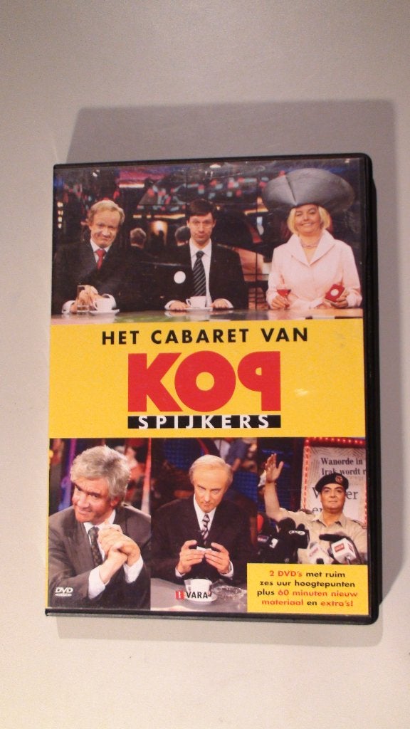 Het Cabaret van Kop Spijkers, Cd's en Dvd's, Alle leeftijden, Ophalen of Verzenden, Zo goed als nieuw, Stand-up of Theatershow