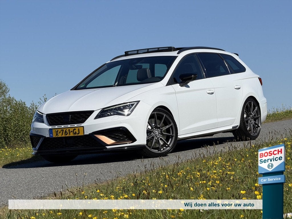 Seat Leon - ST 2.0 TSI CUPRA 4DRIVE 355PK Performance / Pano, Auto's, Seat, Bedrijf, Te koop, Leon, ABS, Achteruitrijcamera, Adaptive Cruise Control