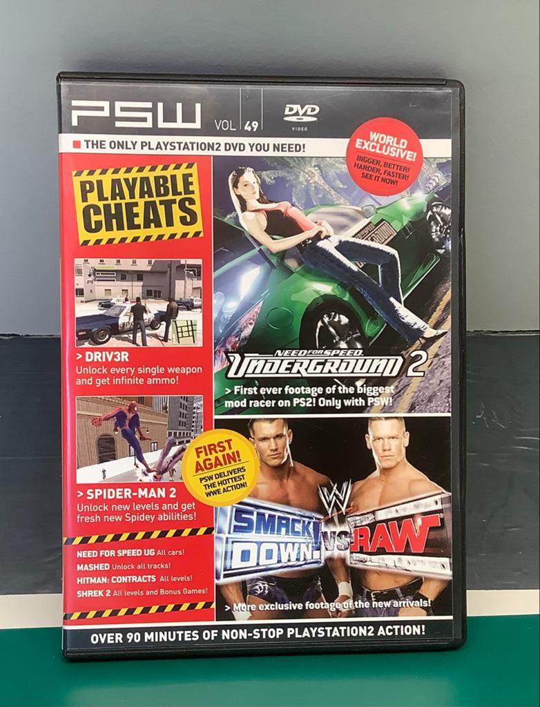 PSW Vol. 49 DVD - PlayStation 2 Demos & Cheats, Gebruikt, Overige genres, 1 speler, Ophalen of Verzenden