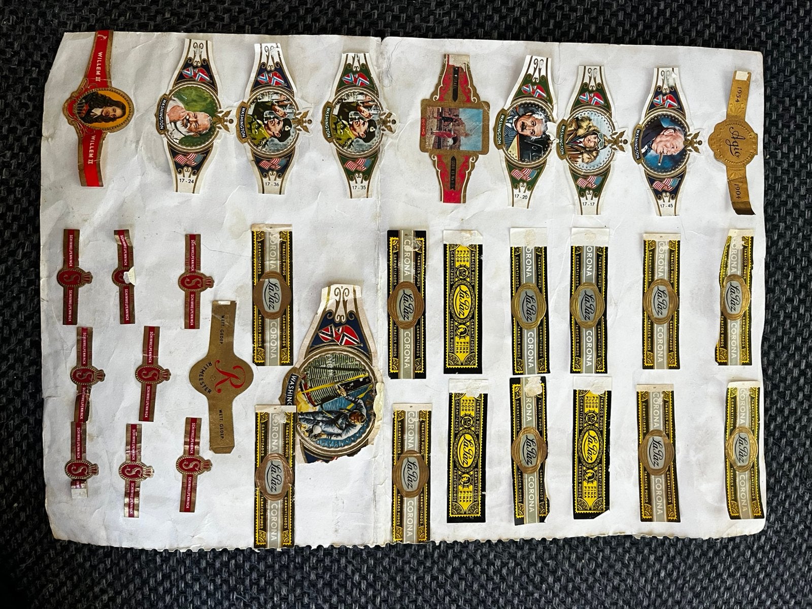 Vintage sigarenbanden / vitofilia, Ophalen of Verzenden, Gebruikt, Overige onderwerpen