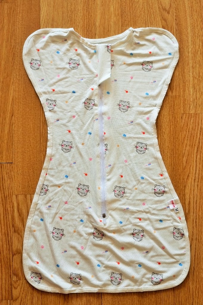 Inbakerslaapzak baby - Swaddle 100% biologisch katoen, Kinderen en Baby's, Dekens, Slaapzakjes en Inbakerproducten, Nieuw, Ademend