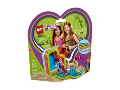 Lego Friends Mia's hartvormige zomerdoos (41388), Ophalen of Verzenden, Zo goed als nieuw