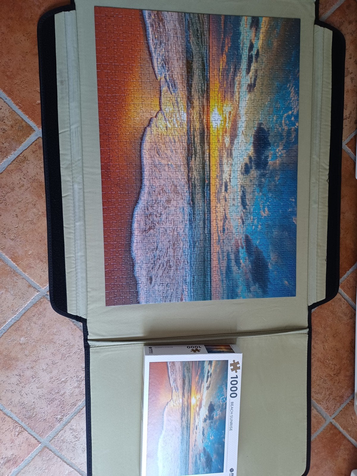 Puzzel bijna nieuw, helemaal compleet, Ophalen, 500 t/m 1500 stukjes, Zo goed als nieuw