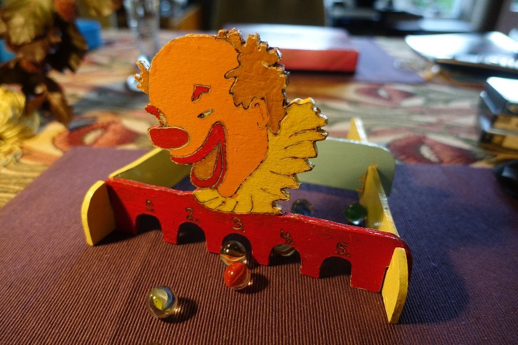 knikkerspel voor binnen, Antiek en Kunst, Ophalen of Verzenden
