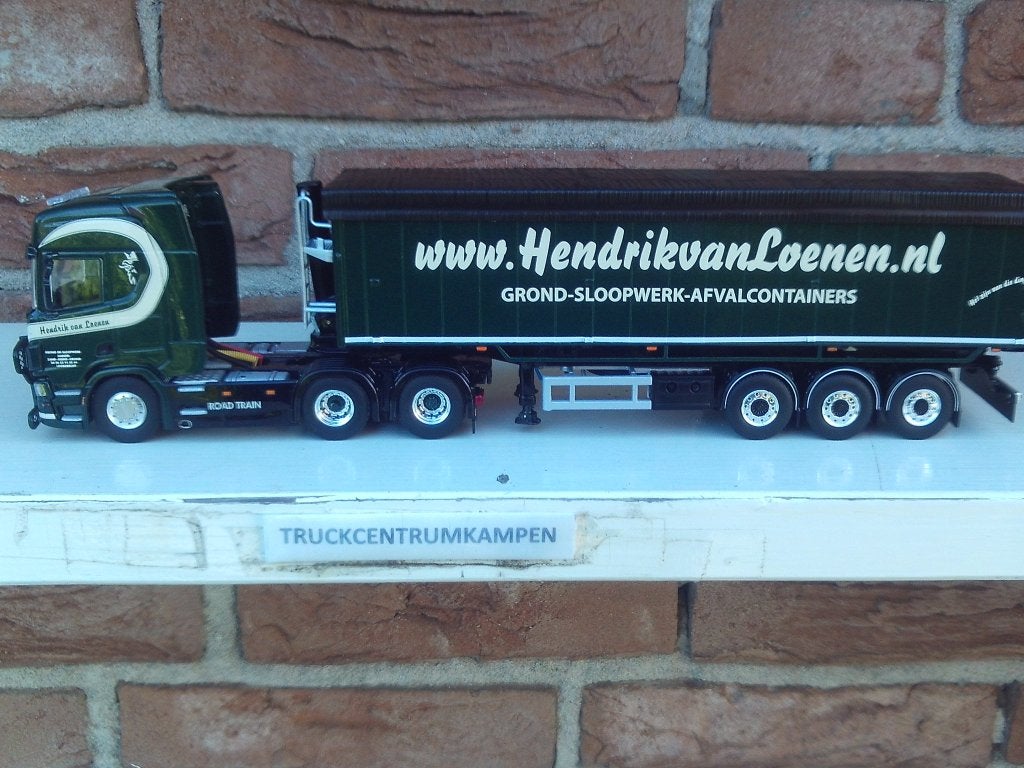WSI  Scania  R  Highline  van  Hendrik  van  Loenen., Hobby en Vrije tijd, Modelauto's | 1:50, Ophalen of Verzenden, Nieuw, Bus of Vrachtwagen