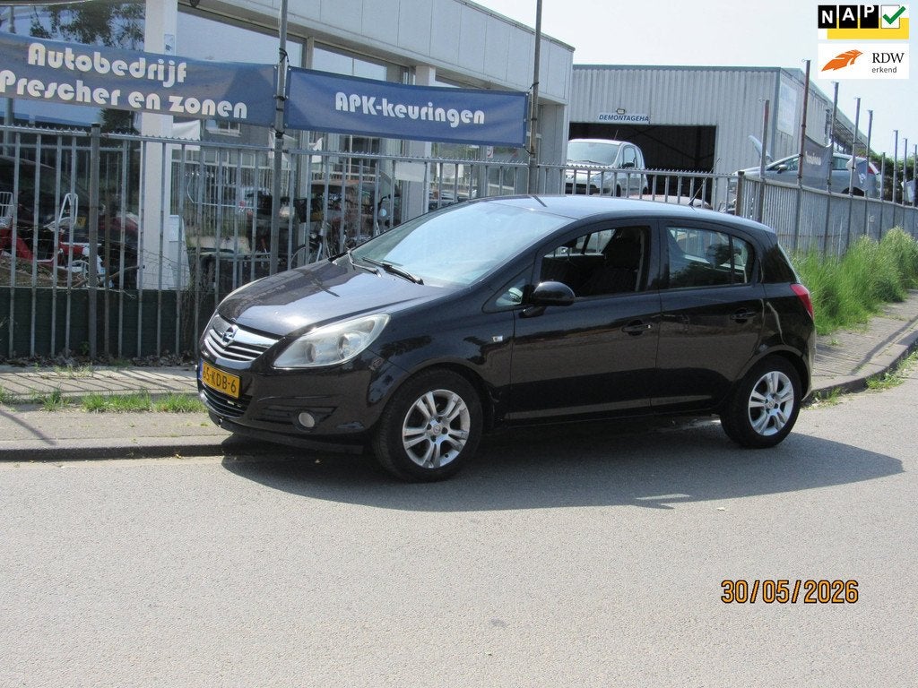 Opel Corsa 1.4-16V Edition,5deurs,airco, Auto's, Opel, Voorwielaandrijving, Gebruikt, 4 cilinders, Origineel Nederlands