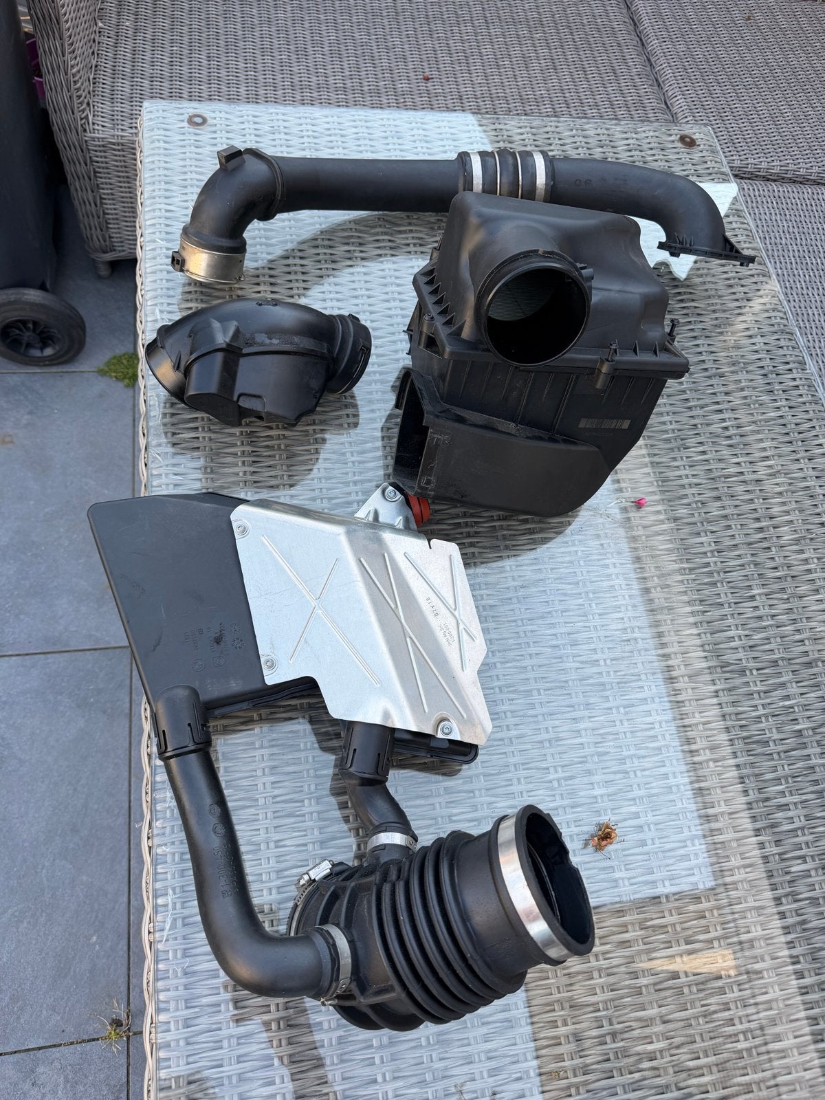 Filterhuis compleet BMW 740i (B58 motorblok), Ophalen of Verzenden, Gebruikt, BMW