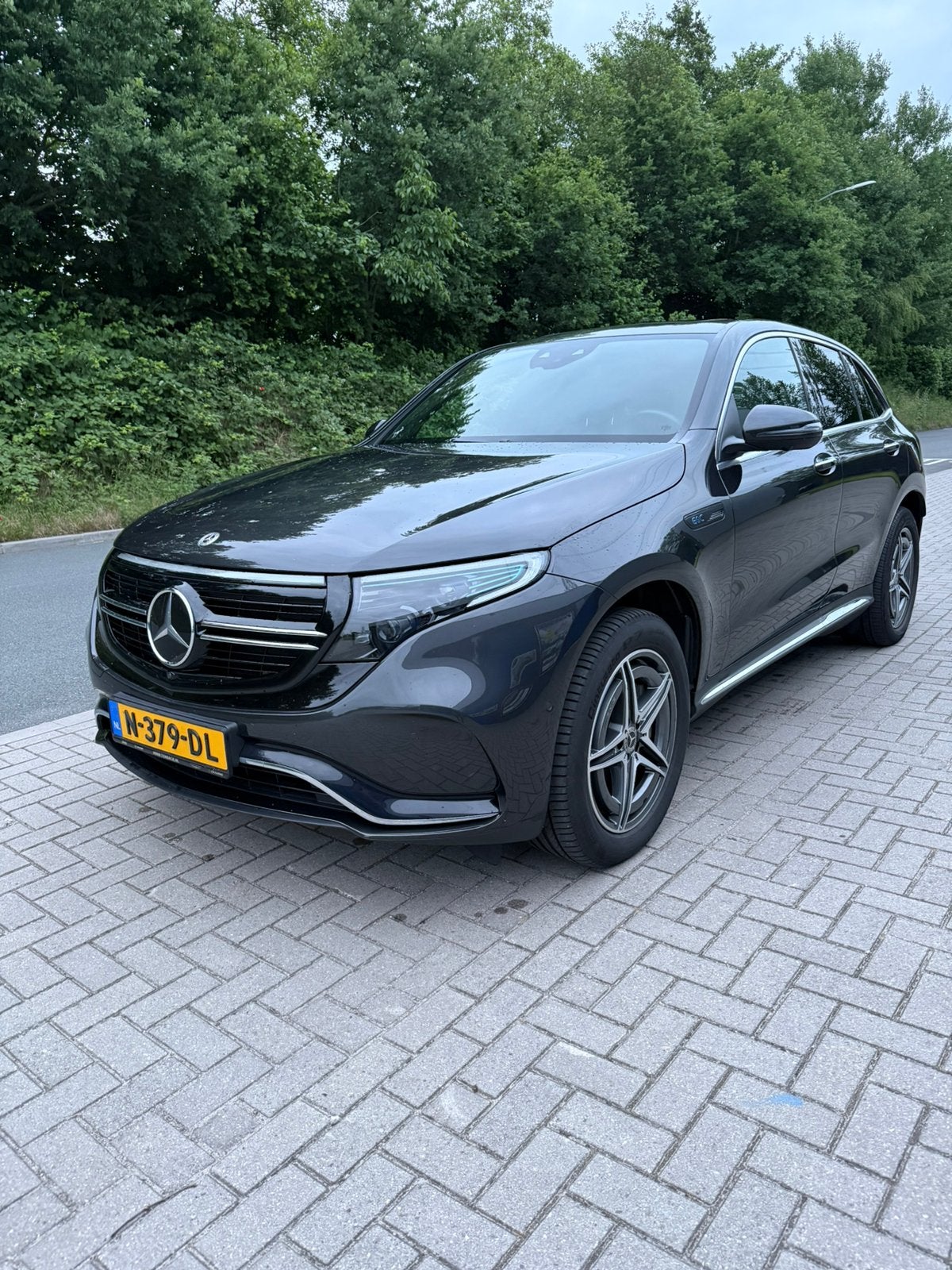 Mercedes-Benz EQC 400 4MATIC 408pk 2021 Grijs, Automaat, 1800 kg, Zwart, 80 kWh
