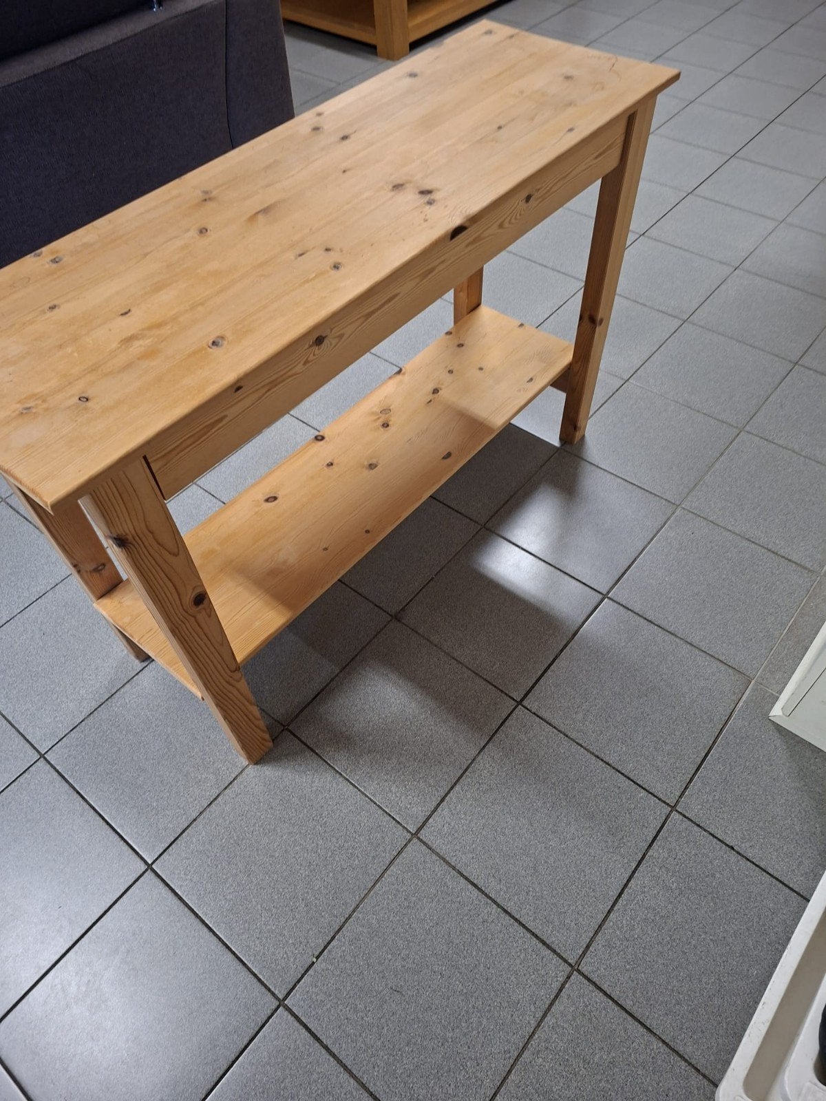 side table, Ophalen, Gebruikt, 100 tot 150 cm, Teakhout