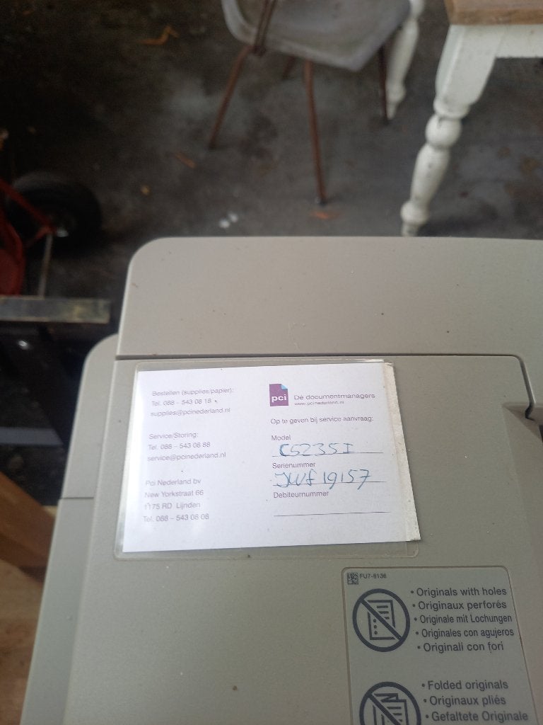 Oude printer - onderdelen nog bruikbaar, gratis af te halen, Computers en Software, Ophalen, Gebruikt, All-in-one, Canon.