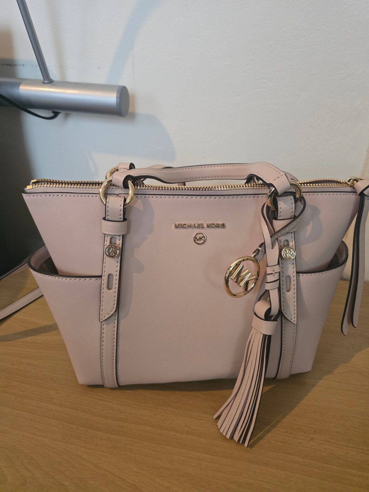 michael kors tas, Ophalen of Verzenden, Zo goed als nieuw, Roze, Handtas