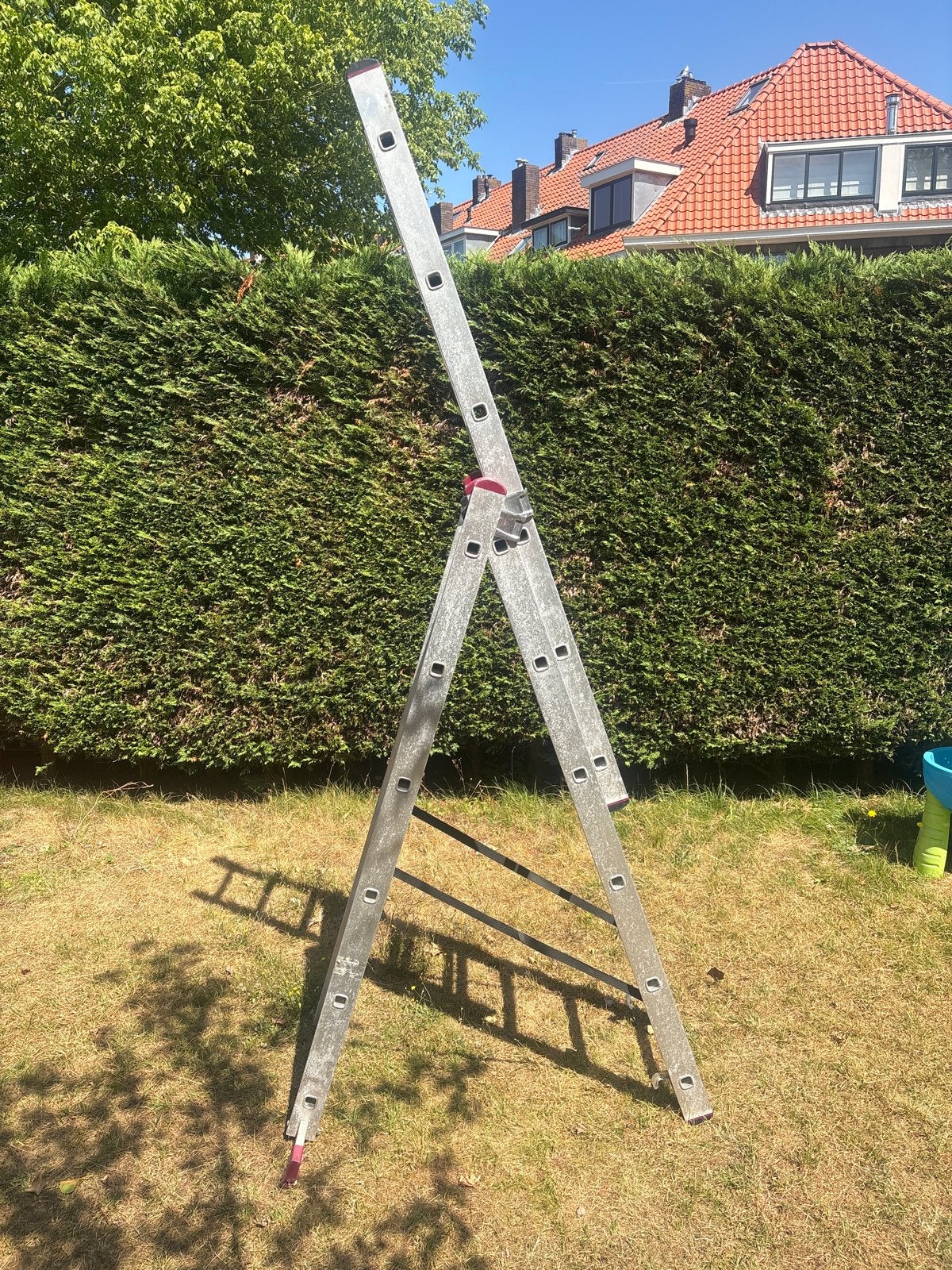 Gamma reformladder 3x6 sporten, Ophalen, Gebruikt, Ladder, Opvouwbaar of Inschuifbaar