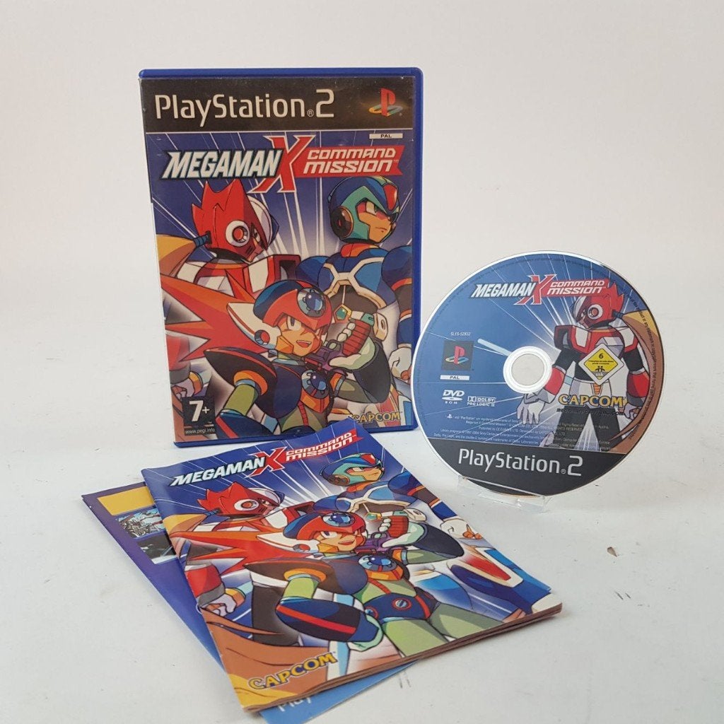 Megaman X Mission Command ps2 Compleet || €39.99, Avontuur en Actie, 1 speler, Ophalen of Verzenden, Zo goed als nieuw