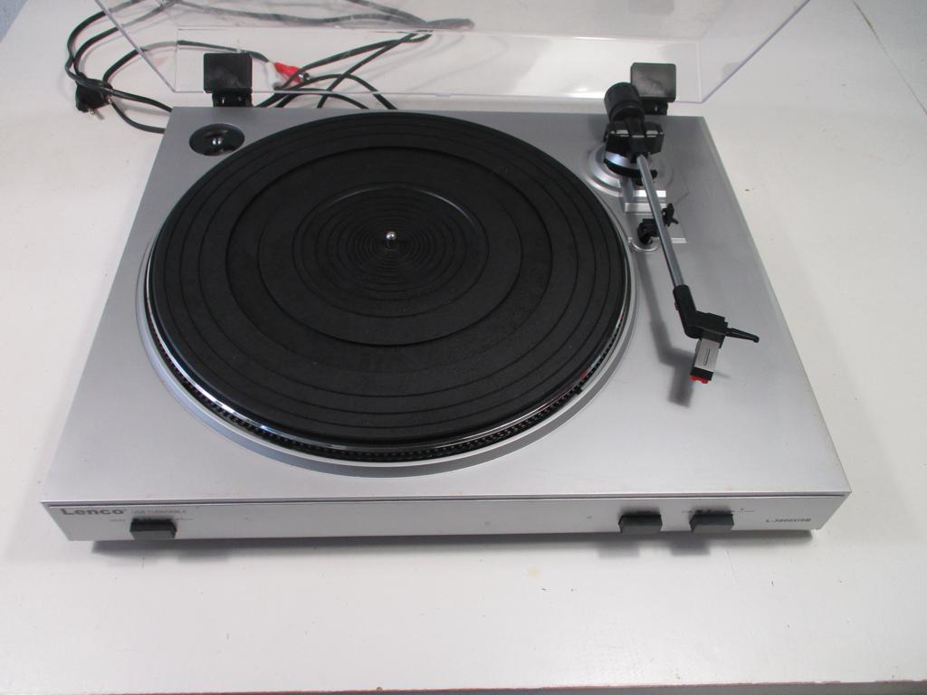 Lenco L-3808 USB Platenspeler Zilver, Audio, Tv en Foto, Platenspelers, Overige merken, Verzenden, Platenspeler, Nieuw