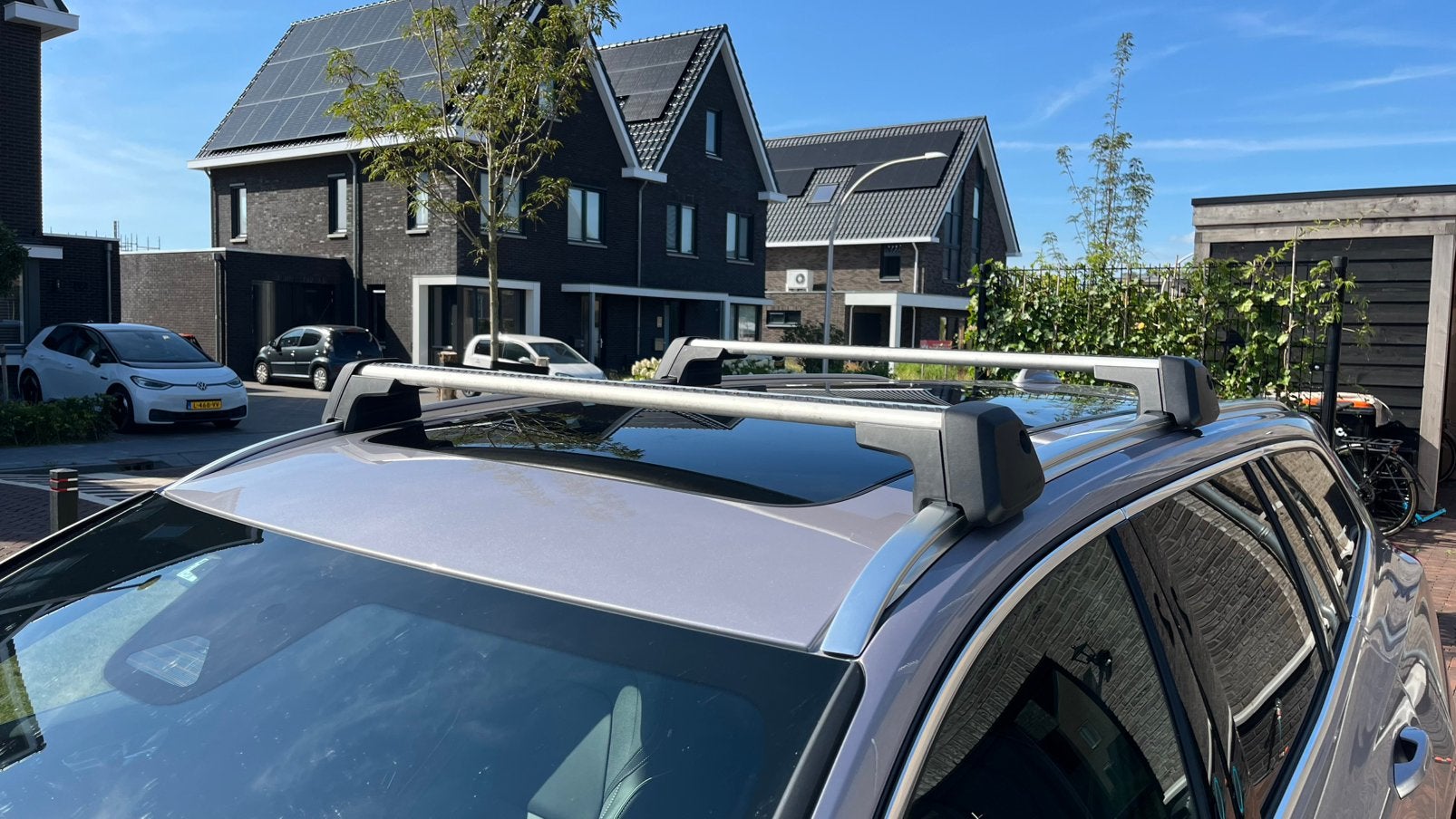 Originele dakdragers Volvo V60 vanaf 2019, Auto diversen, Dakdragers, Ophalen, Gebruikt