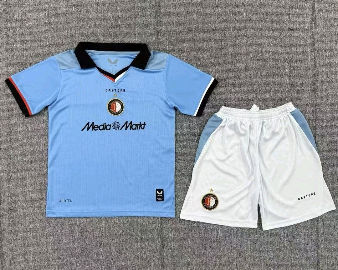 Feyenoord kids tenue 26/27, Maat XS of kleiner, Ophalen of Verzenden, Nieuw, Set