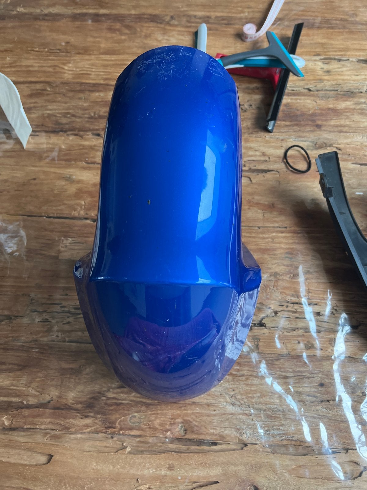 Blauw spatbord voor Kymco Vitality, Ophalen of Verzenden, Gebruikt, Overige typen