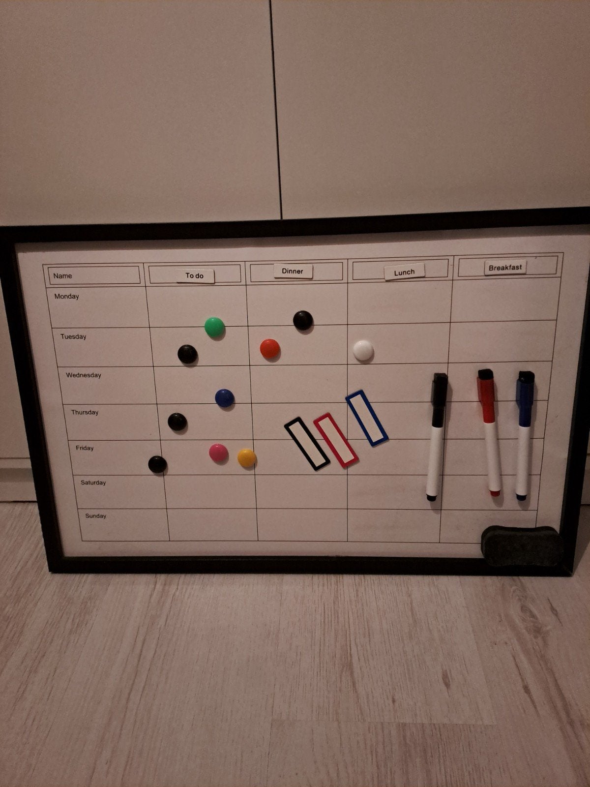 magneetbord, Diversen, Ophalen, Zo goed als nieuw, Krijtbord
