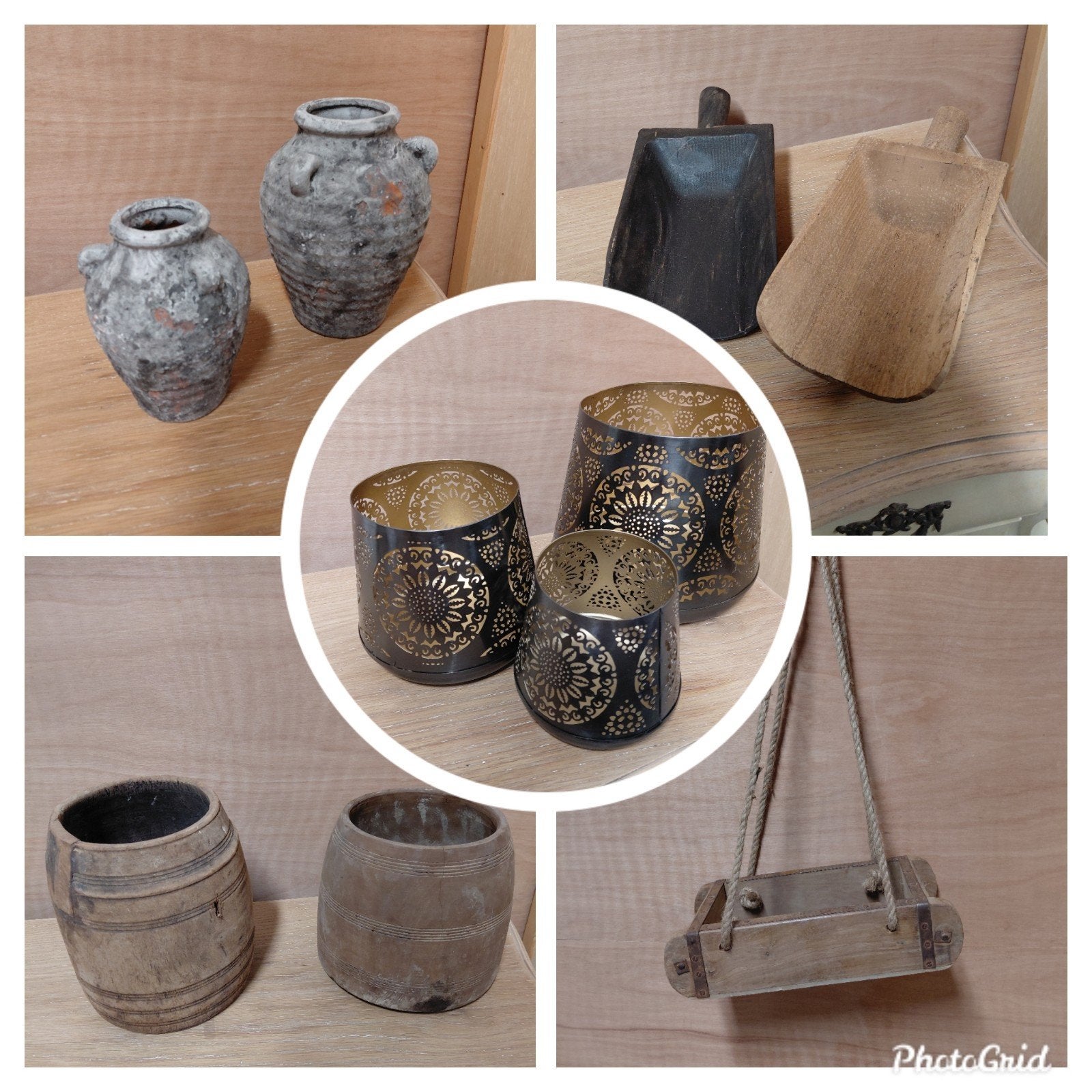 NIEUW!! Stoere, landelijke woonaccessoires, kruiken, Huis en Inrichting, Woonaccessoires | Overige, Meerkleurig, Overige materialen