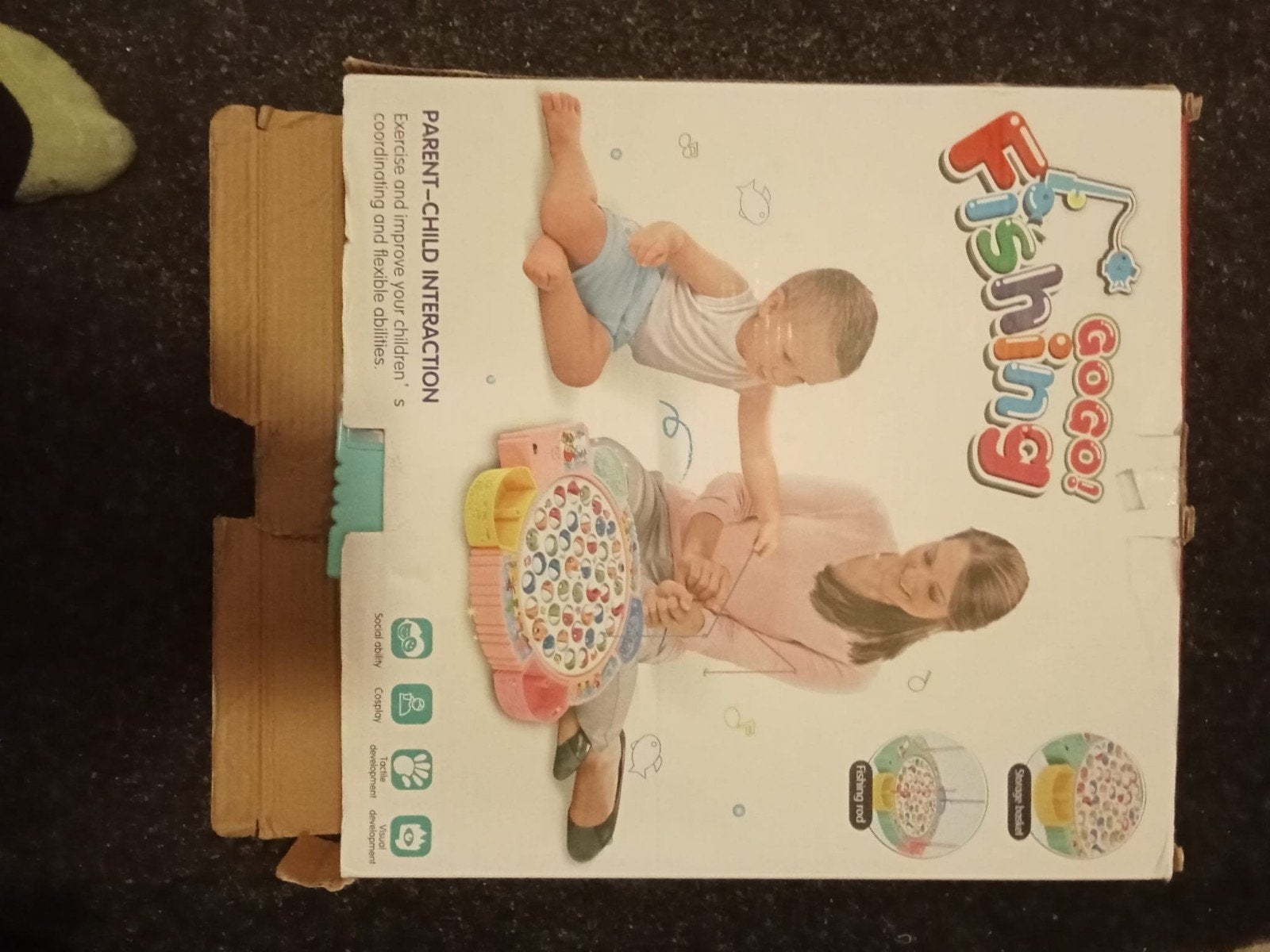 Vis spel, Hobby en Vrije tijd, Gezelschapsspellen | Bordspellen, Ophalen of Verzenden