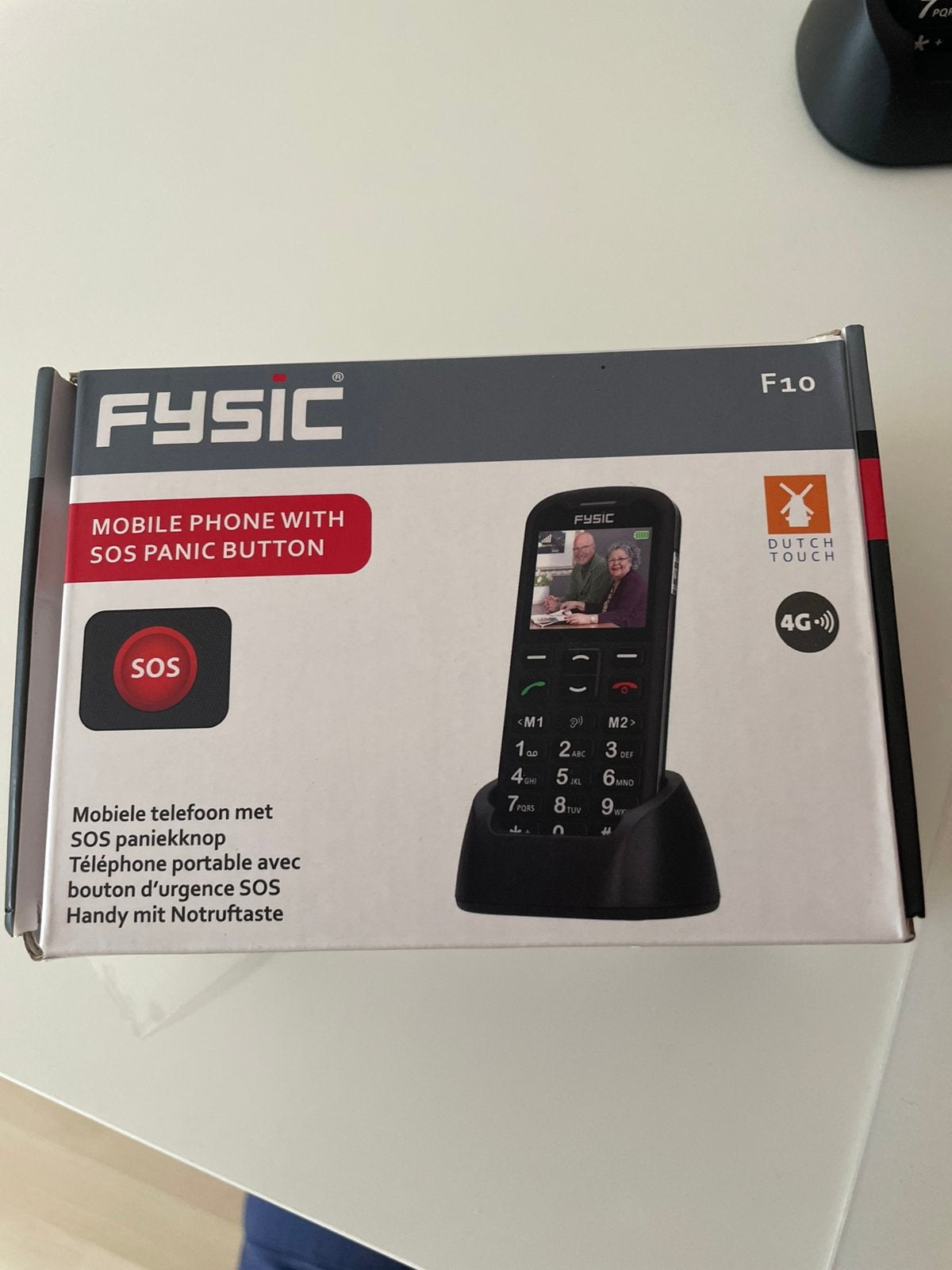 Fysic F10 Mobiele telefoon met SOS paniekknop, Ophalen of Verzenden, Zo goed als nieuw, Overige typen