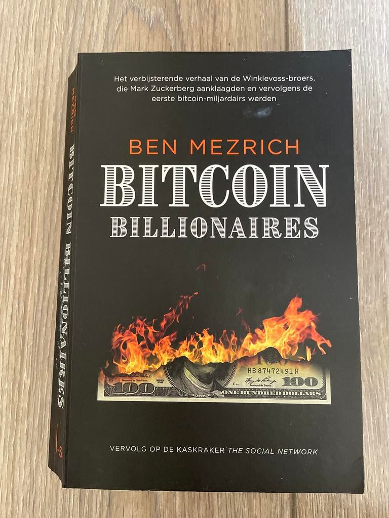 Bitcoin Billionaires - Ben Mezrich (Hardcover), Ophalen of Verzenden, Zo goed als nieuw, Geld en Beleggen