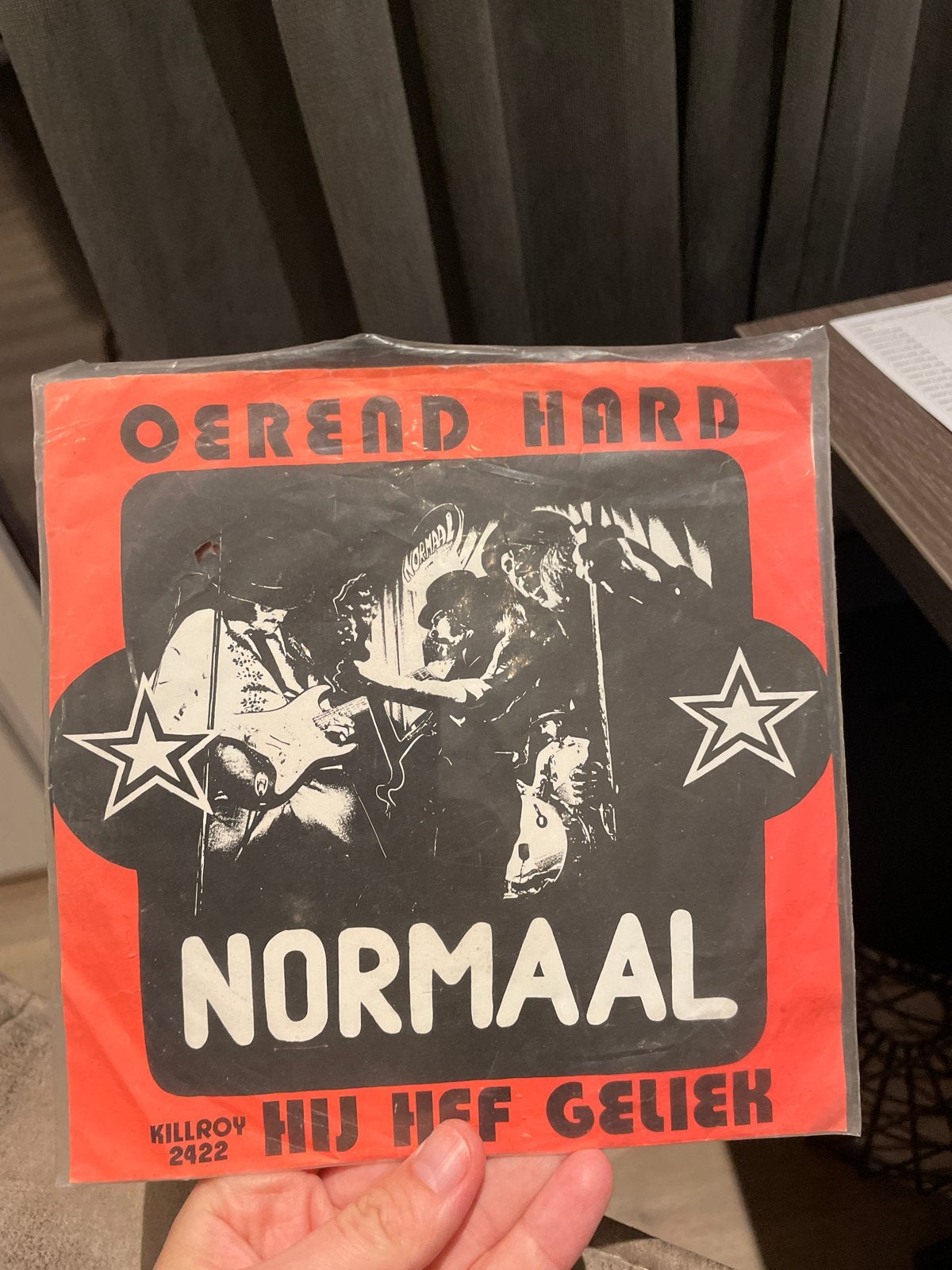 Normaal - Oerend Hard / Hij Hef Geliek (7 inch vinyl), Gebruikt, 7 inch, Ophalen of Verzenden, EP