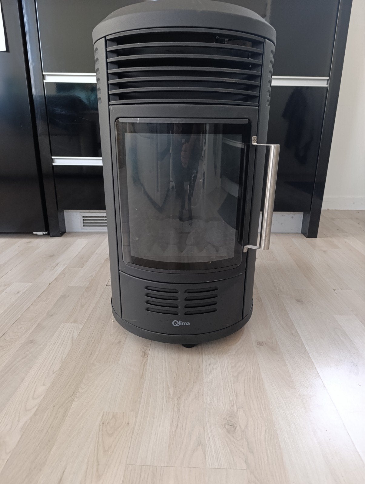 Qlima Gaskachel portable  - Type GH8034, Ophalen of Verzenden, Zo goed als nieuw, Vrijstaande haard, Overige soorten
