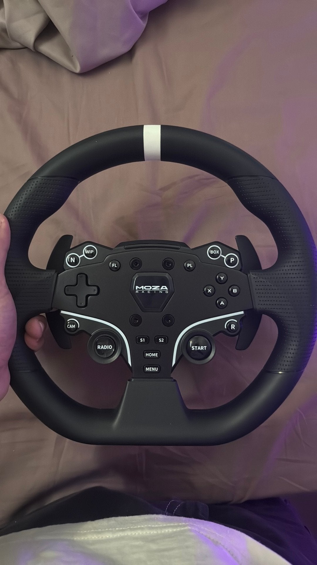 Moza wheel, Ophalen of Verzenden, Zo goed als nieuw, Stuur of Pedalen