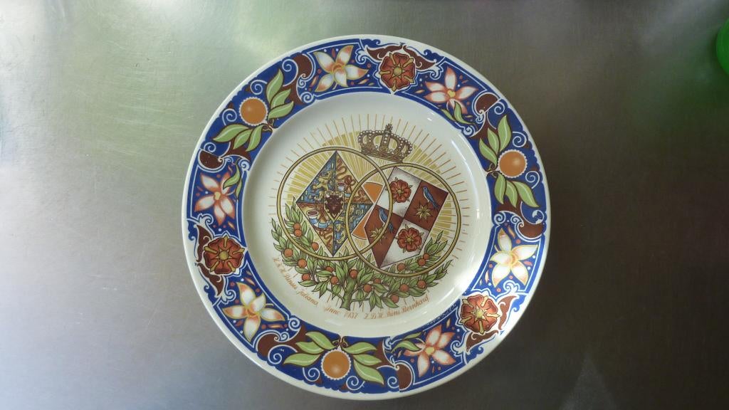 Petrus Regout & Co Maastricht Holland Jamin sierbord, Ophalen of Verzenden