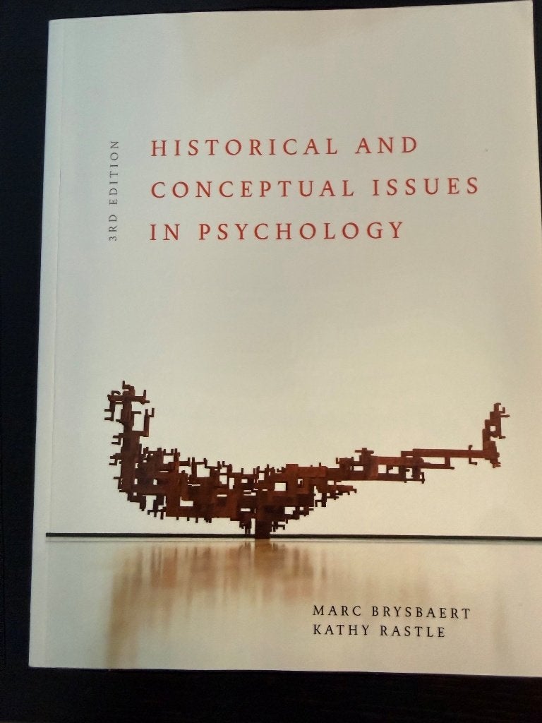 historical and conceptual issues in psychology, Ophalen of Verzenden, Nieuw, Marc Brysbaert