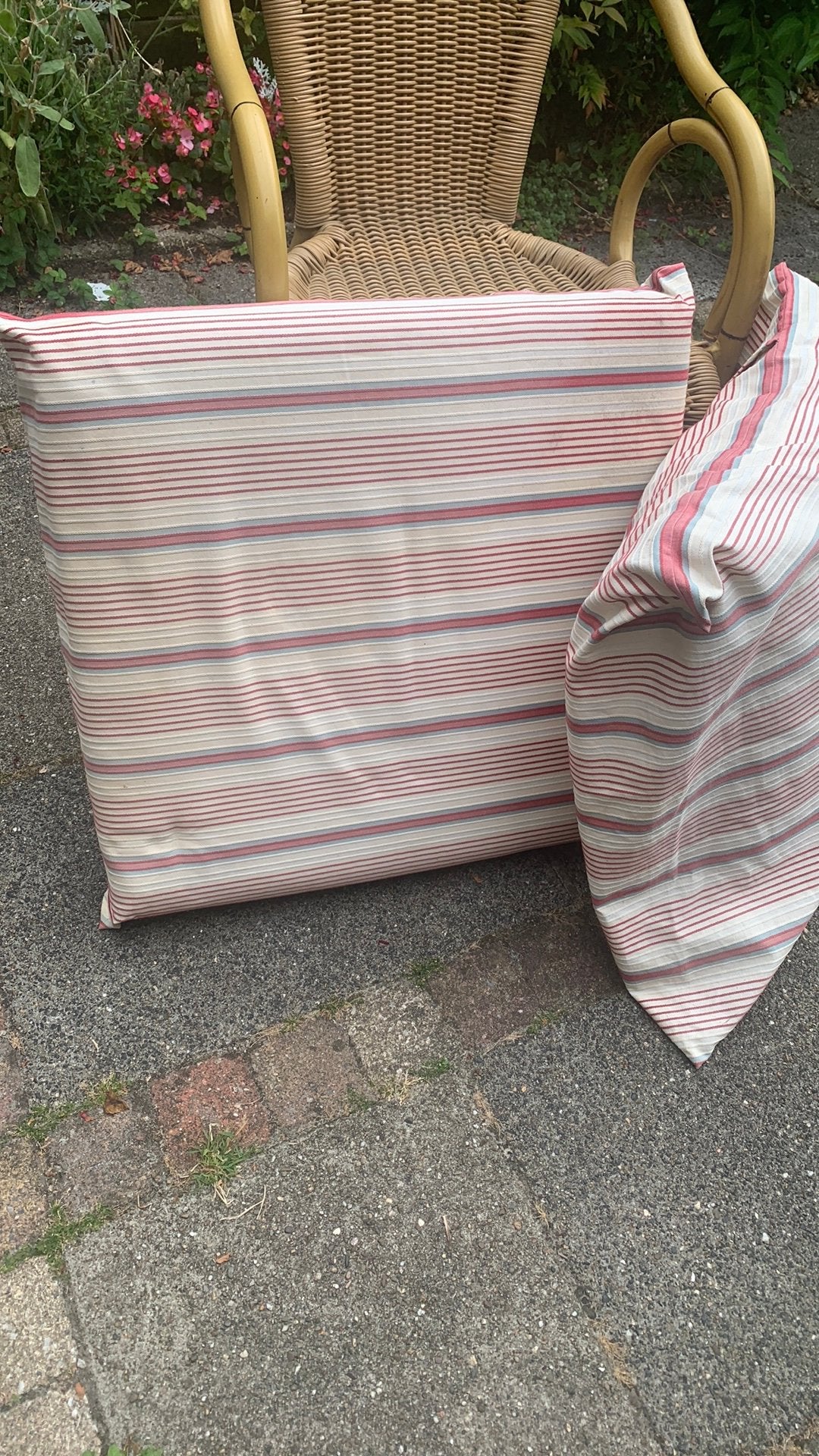 Kussensets 4x, Tuin en Terras, Tuinmeubel-accessoires, Ophalen, Zo goed als nieuw