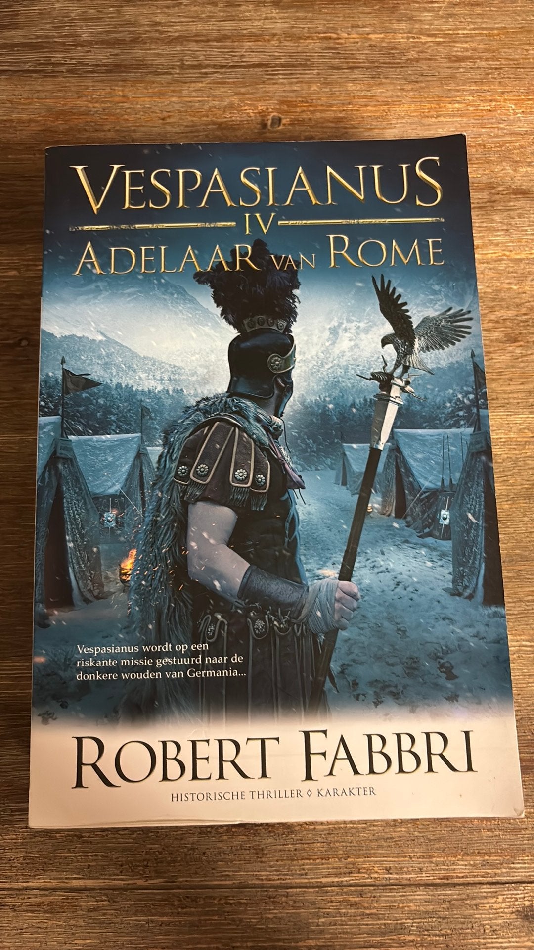 Robert Fabbri - Vespasianus 4: Adelaar van Rome, Ophalen of Verzenden, Gelezen