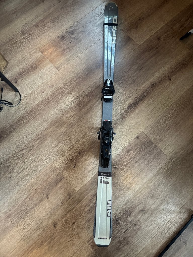 HEAD Cyber C-110 carve ski's 163 cm incl. bindingen en tas, Ophalen, 160 tot 180 cm, Gebruikt, Carve