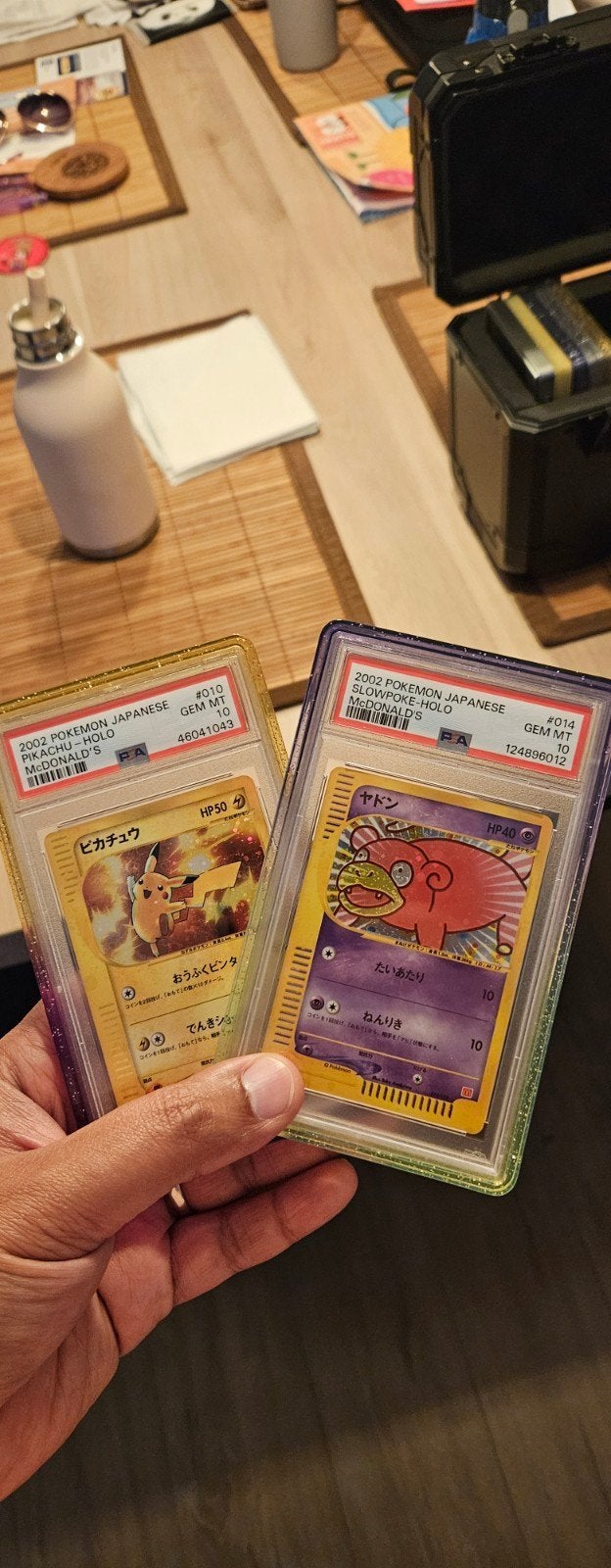 2002 McDonald's Pikachu & Slowpoke PSA 10, Verzenden, Nieuw, Meerdere kaarten