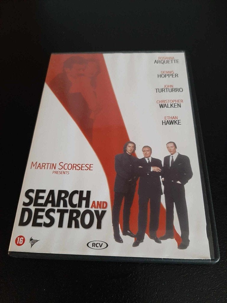 Search and destroy, Dennis Hopper, Ethan Hawke!, Vanaf 16 jaar, Ophalen of Verzenden, Gebruikt, Actie
