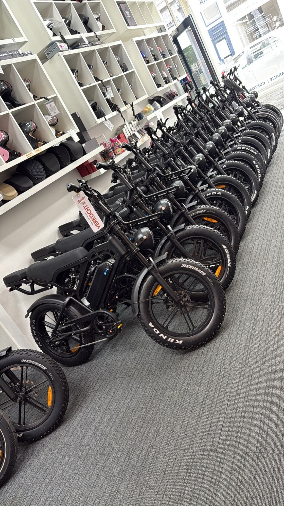 Foto 3 van Fatbike V20 2026 NIEUWSTE MODEL ZWART NARDO GREY