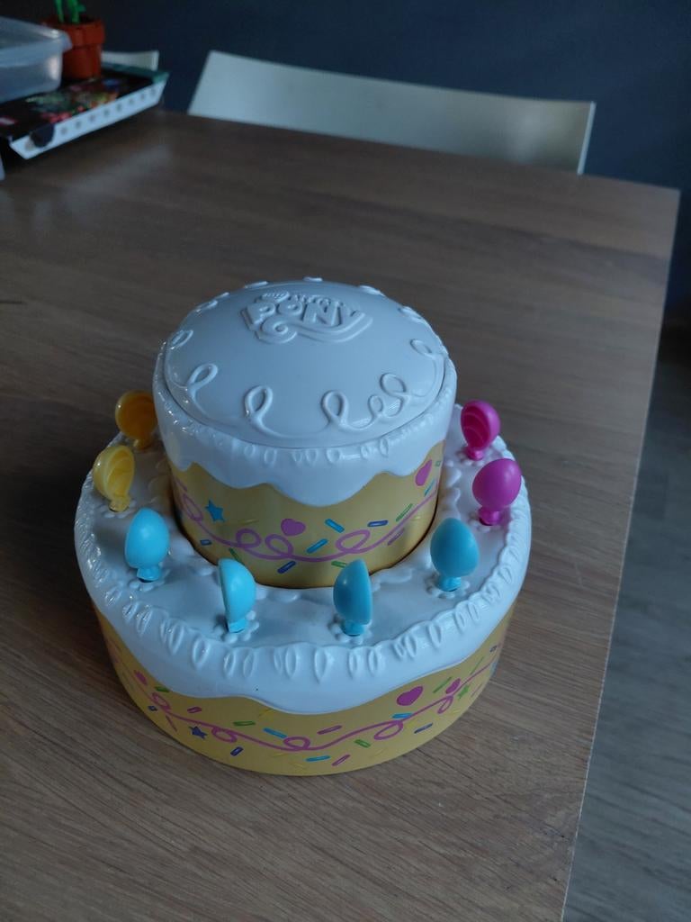 My Little Pony Pinkie Pie Verjaardagstaart Speelset, Ophalen of Verzenden, Zo goed als nieuw, Meisje