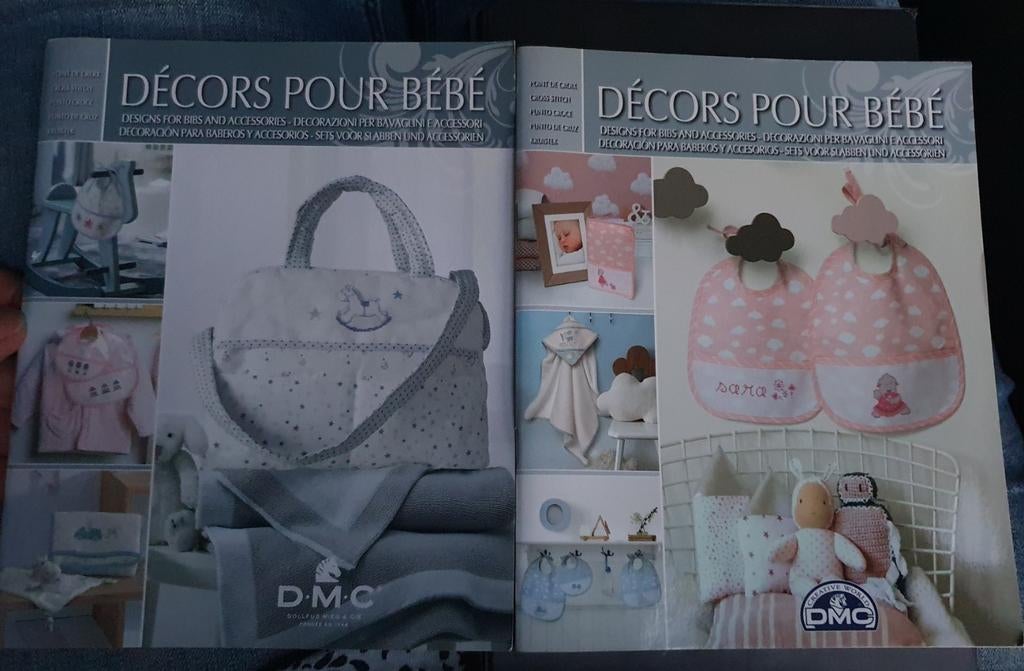 DMC baby design kruissteek borduurboekjes, Hobby en Vrije tijd, Borduren en Borduurmachines, Verzenden, Nieuw, Handborduren, Patroon