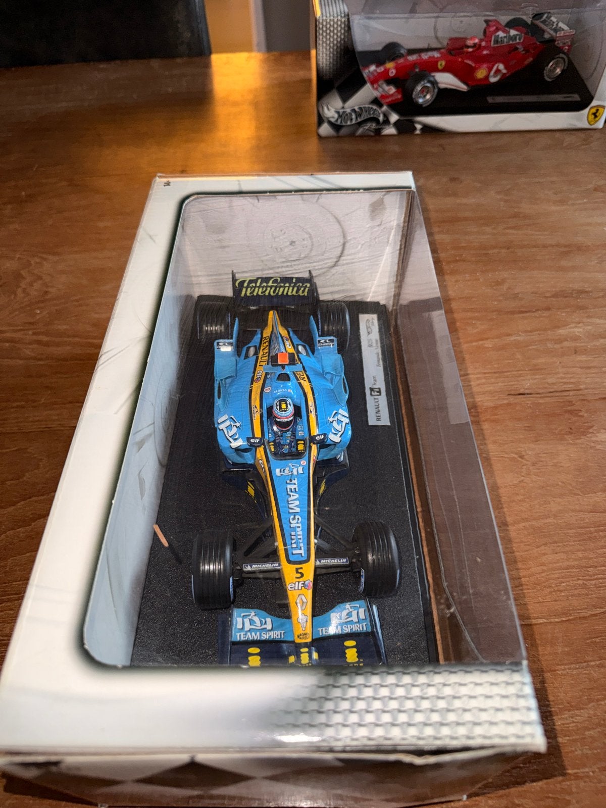 Hot Wheels Renault F1 R25 Fernando Alonso 1:18 - Nieuw!, Hobby en Vrije tijd, Ophalen of Verzenden, Nieuw, Auto, Hot Wheels