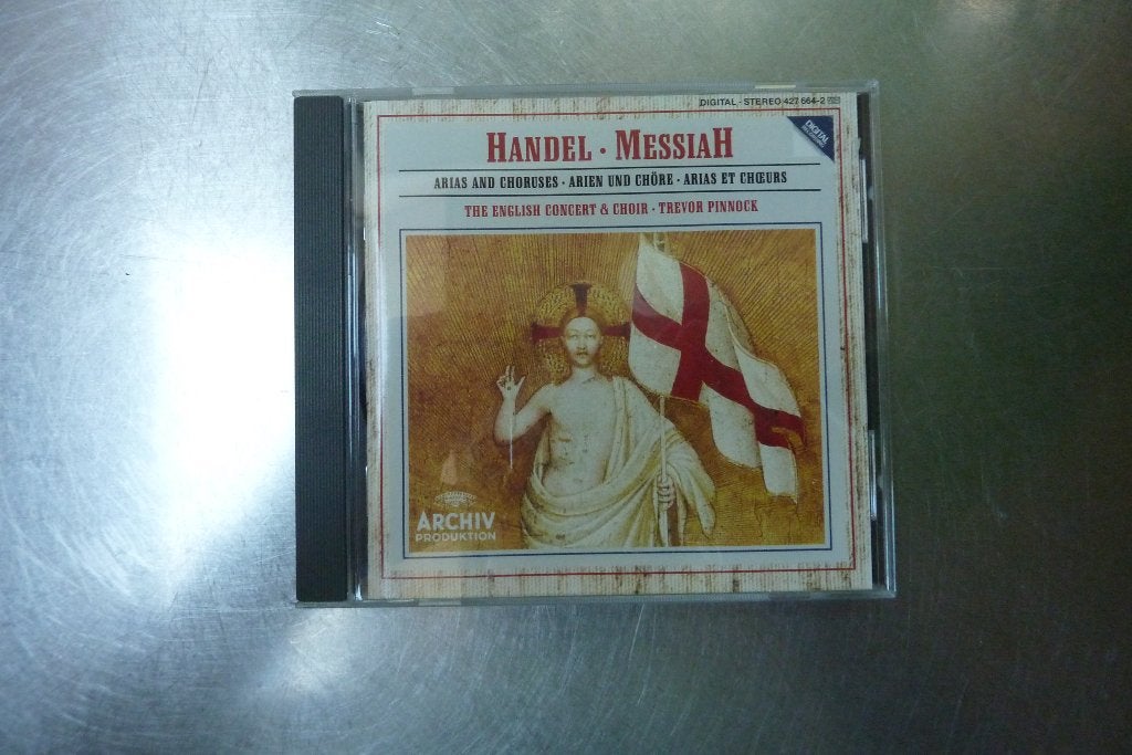 Handel Messiah HWV 56 - Arias And Choruses - Trevor Pinnock, Overige typen, Ophalen of Verzenden, Zo goed als nieuw, Barok