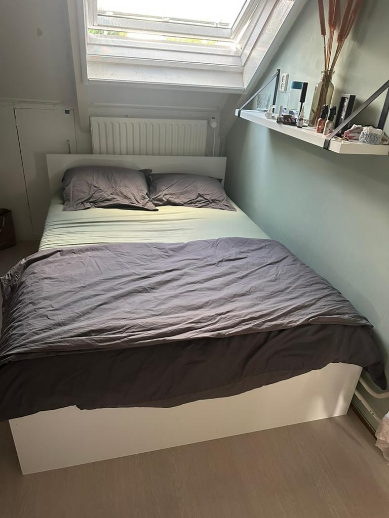 Twijfelaar bed, Ophalen, Zo goed als nieuw, Twijfelaar, 140 cm