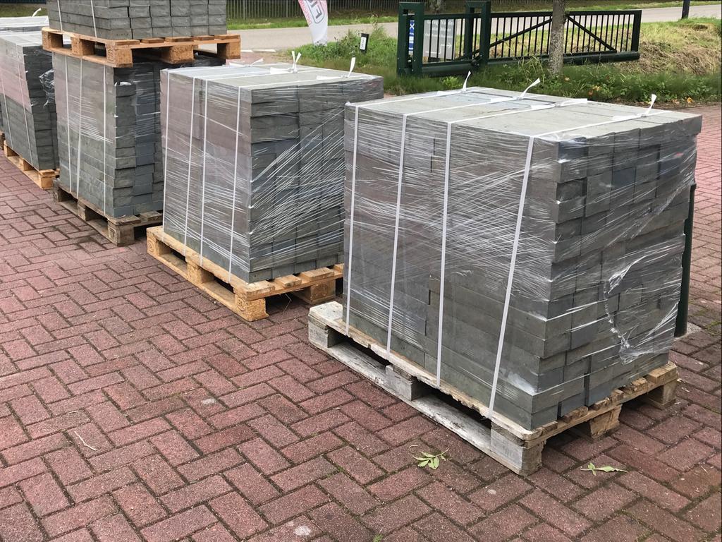 Gerecyclede kunststof airco balken, grijs, 5x12cm, Ophalen, Nieuw, Minder dan 180 cm, Balken