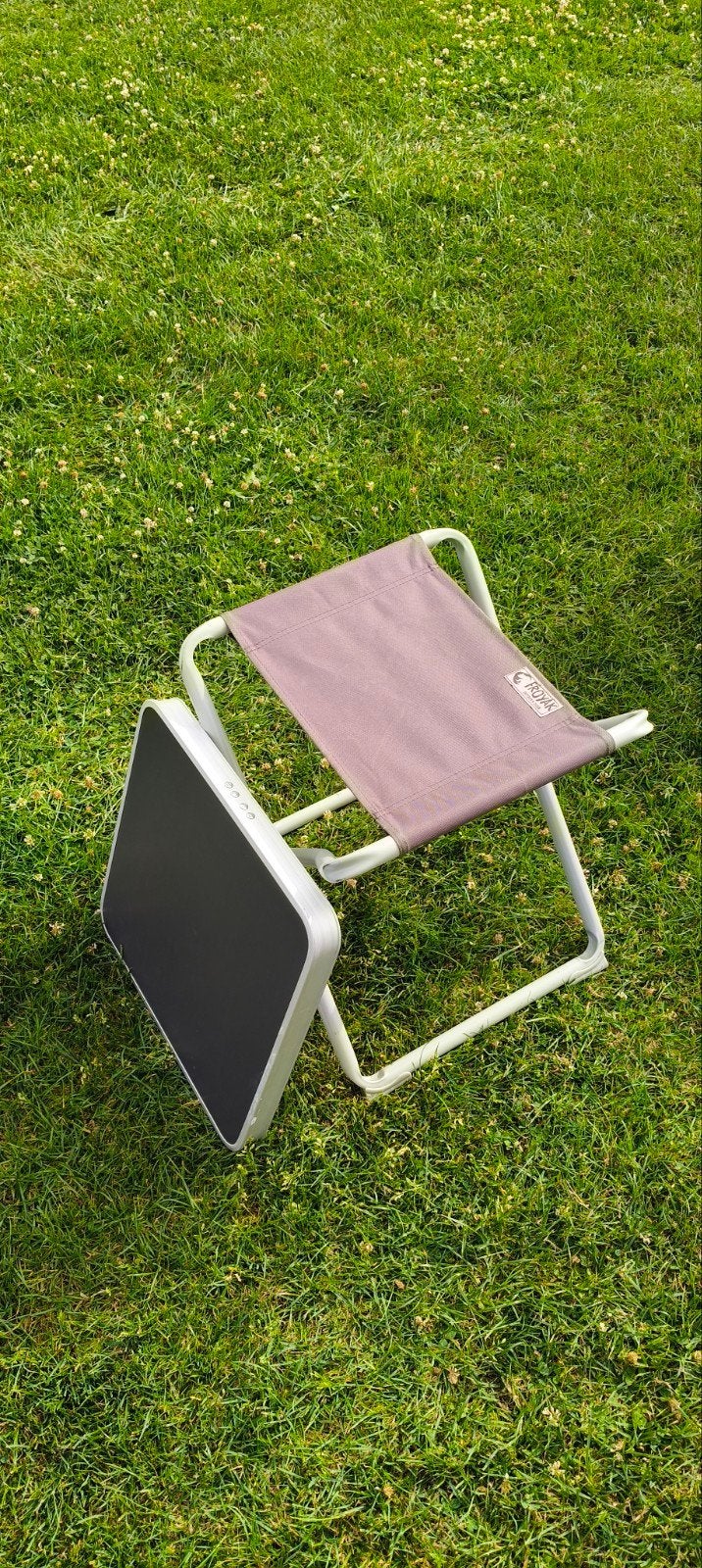 Opvouwbare kruk en tafel voor camping of tuin, Ophalen of Verzenden