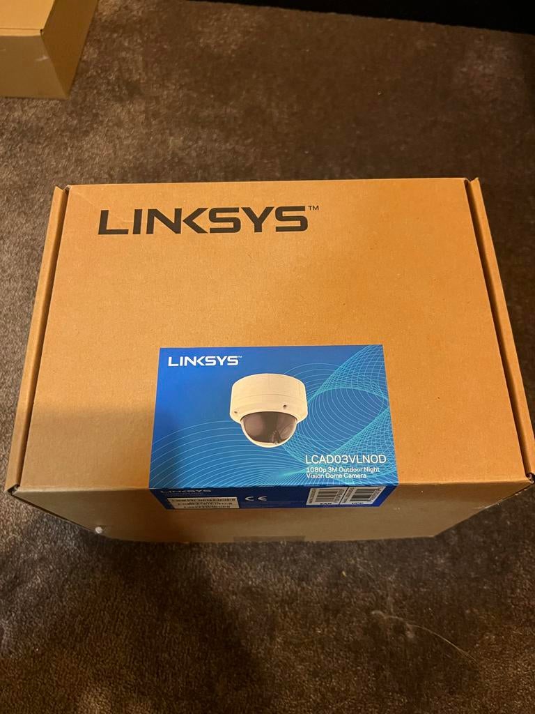 Linksys beveiligingscamera LCA03VLNOD, Ophalen, Nieuw, Buitencamera