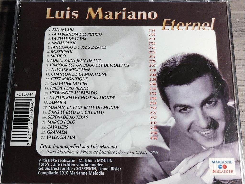 Luis Mariano - Eternel, Ophalen of Verzenden, Classicisme, Gebruikt, Kamermuziek